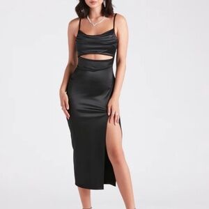 black dress